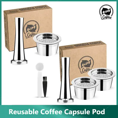 Stainless Steel Coffee Capsule Pods Expresso Filter For KFee Verismo Tchibo ALDI • $19.99