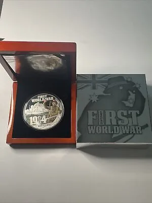 2015 $10 Centenary Of First World War WW1 Gallipoli 5oz Silver Proof Coin • $400