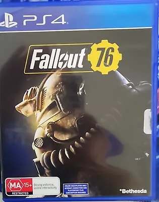 Fallout 76 PS4 Sony Playstation 4 Video Game • $12