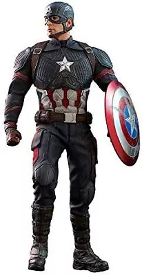 Movie Masterpiece Avengers Endgame 1/6 Action Figure Captain America Hot Toys • $409.16