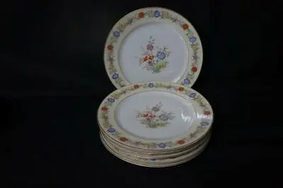 6 Heinrich & Co H&C Selb Bavaria HC484 Dinner Plates 9 7/8  • $24.99