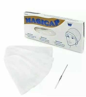 £5.99 • Buy Highlighting Cap With Hook Magicap Hi Lite Cap Streaking Hair High Lite Cap