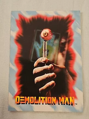 An Eye For Freedom 1993 SkyBox Demolition Man #19 • $1