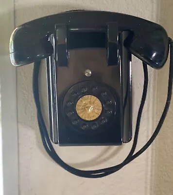 1950’s Multi Line Wall  Phone Push Button Telephone Connecticut Tel & Electric • $88.07