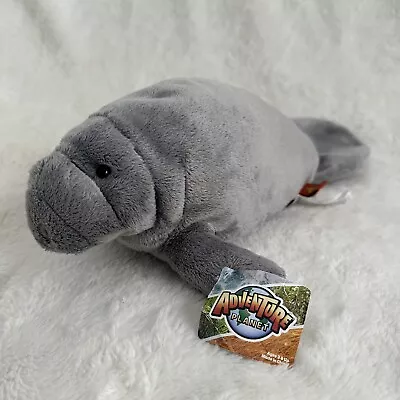 Adventure Planet Manatee Plush 15” Realistic Stuffed Animal Toy • $16