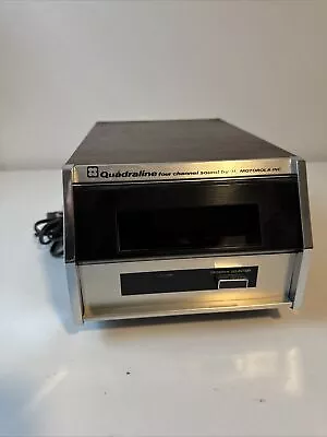 Quadraline 4 Channel Sound By Motorola Inc. Working Condition 8 Track  GA48HW • $59.99