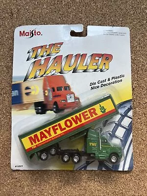 Maisto THE HAULER Diecast #15021 MAYFLOWER  TWI CARGO 1994 - NEW SEALED - B1 • $8.49