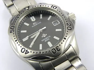 Gents Seiko 5M42-0C39 Kinetic Divers Watch - 200m • £199.95