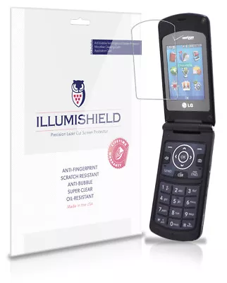 ILLumiShield Anti-Bubble/Print Screen Protector 3x For LG Chocolate 3 VX8560 • $7.65