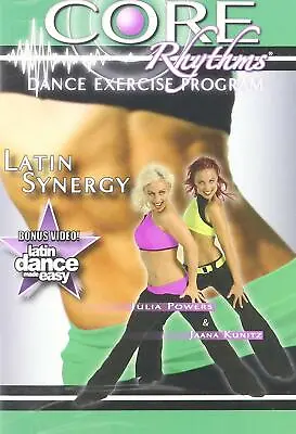 £5.69 • Buy Core Rhythms Cardio BLAST Samba Dance Workout Exercise Fitness Weight Drop DVD 