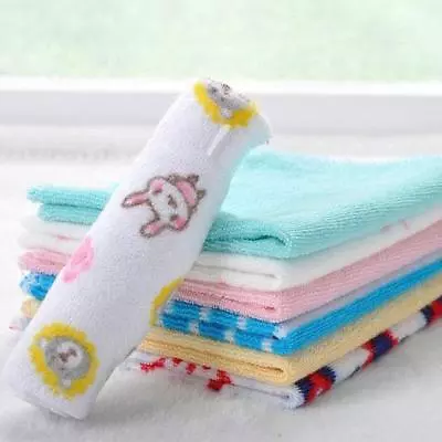 8 Pcs Baby Pack Cotton Wash Cloth Washers Face Hand Towels Wipe FB • $14.56