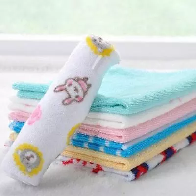 New 8 Pcs Baby Bulk Pack Cotton Wash Cloth Washers Face Hand Towels Wipe Gift FW • $14.56