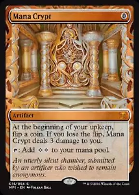 MTG Mana Crypt Near Mint Foil Kaladesh Inventions • $950.99