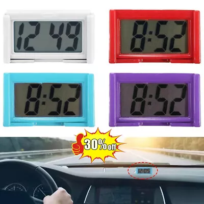 Mini Digital LCD Table Auto Car Dashboard Desk Date Time Calendar Small NEW. • $2.09