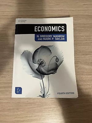 Economics By Mark Taylor And Mankiw | Used | Fourth Edition • £15