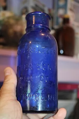 Antique 6 1/2'' Large Bromo Seltzer Medicine Bottle Item # A - 5279 • $21.99