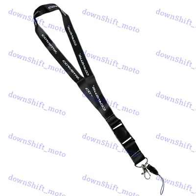 Lanyard Neck Strap Keychain C6 Quick Release Key Chain For Corvette • $7.36