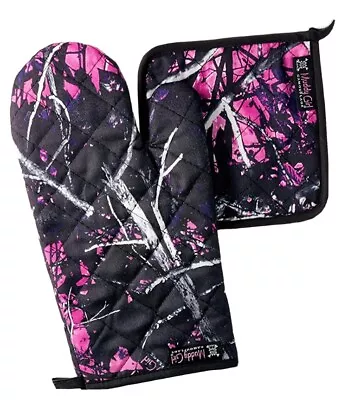 Muddy Girl Camo Potholder/Oven Mitt Set • $8