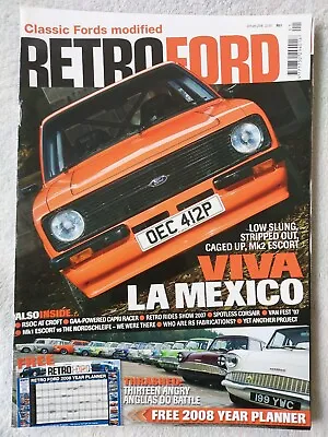 £6.99 • Buy Retro Ford Magazine Classic Modified - January 2008 - Escort, Anglia, Corsair