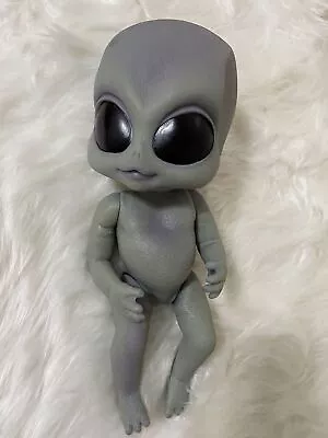 Realistic 14  Greyson Alien Baby Doll Vinyl Full Painting Newborn Poseable Dolls • $39.99