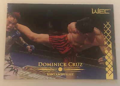 2011 Topps UFC Title Shot - Gold #41 Dominick Cruz. RC • $2.89