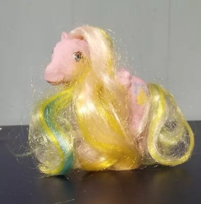 Vintage My Little Pony Curly Locks Brush N Grow Pegasus 1984 Hasbro MLP • $9.95