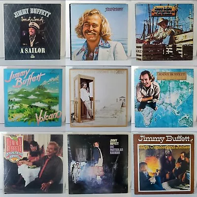 15 Lp Jimmy Buffett Lot - Volcano Coconut Telephone Margherittaville • $9.50