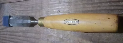 Vintage Marples 1 Inch 25mm Wood Working Chisel Tool Sears England Made  • $14.99