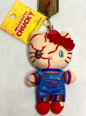 Sanrio Hello Kitty Halloween Chucky Plush Keychain USJ Limited Japan New W/Tag • $158.62