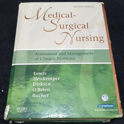 Medical-Surgical Nursing : Assessment And Management Of Clinical Problems By... • $0.99