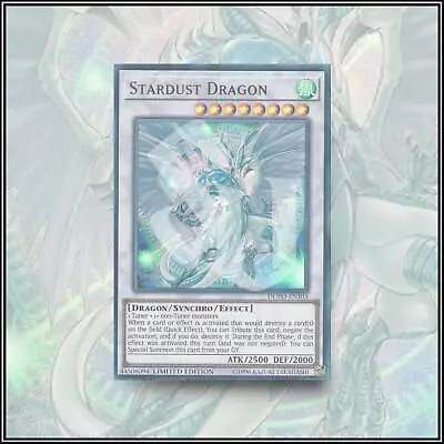 YuGiOh STARDUST DRAGON | YUSEI'S DECK ▪️ ULTRA RARE ▪️ LIMITED EDITION 💎 • $4