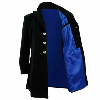 £59.92 • Buy Christmas Doctor Who 12th Dr Mysteries Cosplay Costume Black Coat &