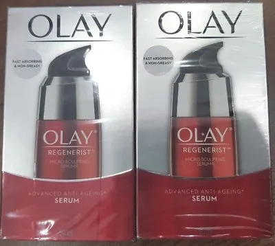$48 • Buy Olay Regenerist Advanced Anti-Aging Micro-Sculpting Serum X 2 Bottles
