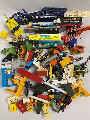 Diecast Trucks Trailers Spares Repairs Matchbox + Mixed Job Lot 3.6kg • $11.19