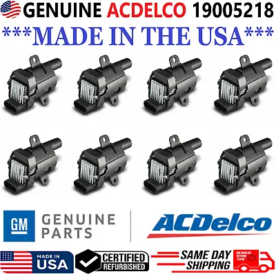 GENUINE ACDELCO Ignition Coils For 1999-2007 Chevrolet GMC Cadillac V8 19005218 • $299.95