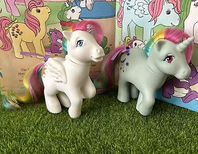 🌈 My Little Pony 35th Anniversary Ponies Lot (2) Starshine Moonstone Hasbro • $9.99