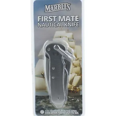 Marbles First Mate Nautical Knife Marlin Spike MR405 Stainless Steel • $13.95