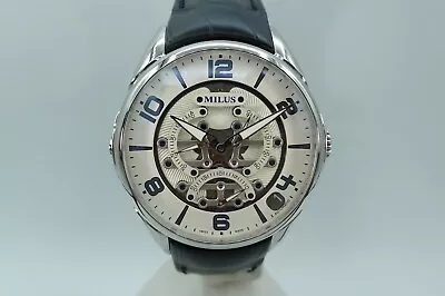 Milus Tirion Tiri014 Triretrograde Retrograde Skeleton 45mm Swiss Warranty • $4500