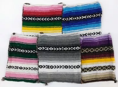 Hippie Baja Messenger Shoulder Bag Beach Rasta Blanket Purse Made In Mexico  • $10.82