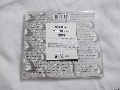 £5.50 • Buy Guns N' Roses - November Rain/Sweet Child O' Mine - Limited Edition CD - 1992