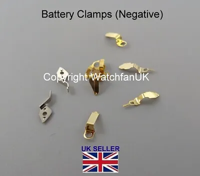 Watch Battery Clamp Assortment For Popular Sizes (Negative) • £11.99