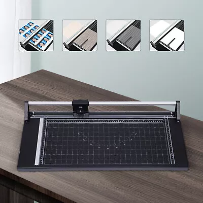 24  Manual Precision Rotary Paper Trimmer Sharp Photo Paper Cutter US STOCK • $63.65