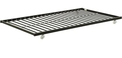 Universal Trundle Bed Frame Under Daybed Wheels  Twin Size Black (Trundle Only) • $56.99
