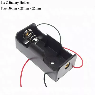 £66 • Buy 100Pcs 1 X C Battery Holder Case Box