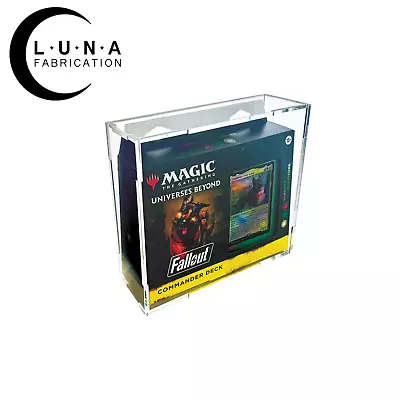 Acrylic Display Case For Magic The Gathering Fallout Commander Deck • $22.99