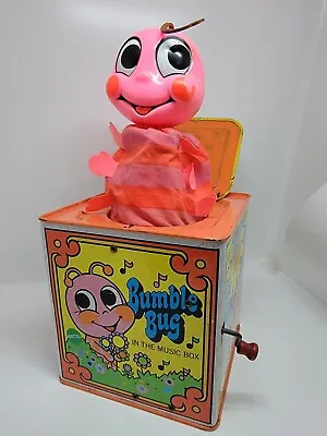 Vintage Bumble Bug Jack In The Box NOT WORKING Mattel 1969 • $17.99