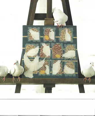 Doves And Dovecote Birds By Joy Hanington  Needlepoint Chart Ehrman Designer • $9.99