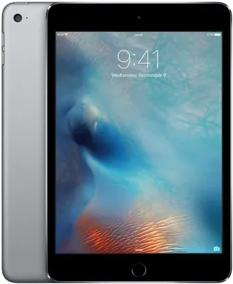 Apple IPad Mini 4 128GB Wi-Fi 7.9in - Space Gray-Good • $129