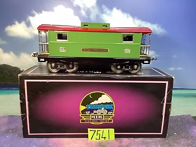 MTH 10-1055 Standard Gauge #217 Caboose Pea Green And Red New • $75