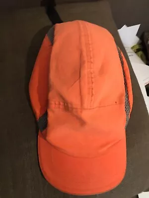 Orange Hi Vis Safety Baseball Cap - Flawed • £12.99